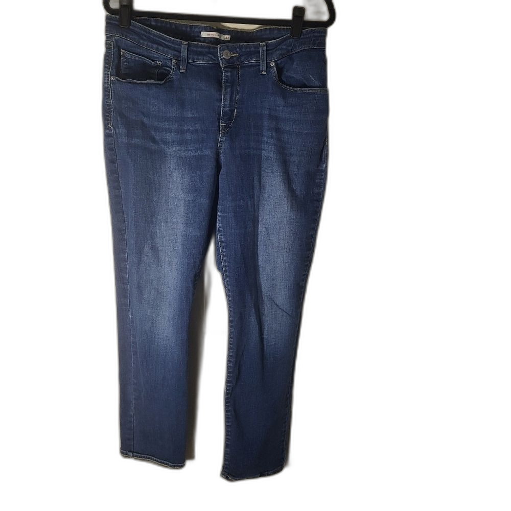 Levi's 311 Indigo Denim Pants Midrise Skinny